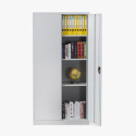 Office cabinet with 2 doors for documents with lock 90x40 H180 Tambora Light Sale