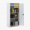 Office cabinet with 2 doors for documents with lock 90x40 H180 Tambora Light Offers