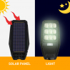 Solar LED street light 100W bracket side sensor remote control Solis M Catalog
