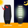 Solar street light LED 300W remote control bracket side sensor Solis XL Discounts