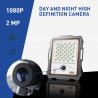 LED floodlight 100W solar panel 2000 lumens wi-fi camera Conspicio M Discounts