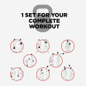 Kotaro 12 kg Iron Kettlebell for Cross Training Fitness Sale