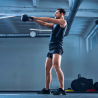 Iron kettlebell weight 18 kg ball handle cross training fitness Kotaro Discounts