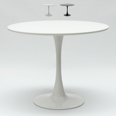 black and white round Goblet table for bar and living room 80cm Goblet Promotion