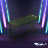 Sportbot LED 160 Ergonomic LED Gaming Desk 160x60cm Carbon Fiber with Headphone and Beverage Holder Characteristics