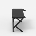 Sportbot LED 160 Ergonomic LED Gaming Desk 160x60cm Carbon Fiber with Headphone and Beverage Holder Cheap