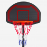 Portable basketball hoop with wheels adjustable height 160 - 210 cm LA Discounts