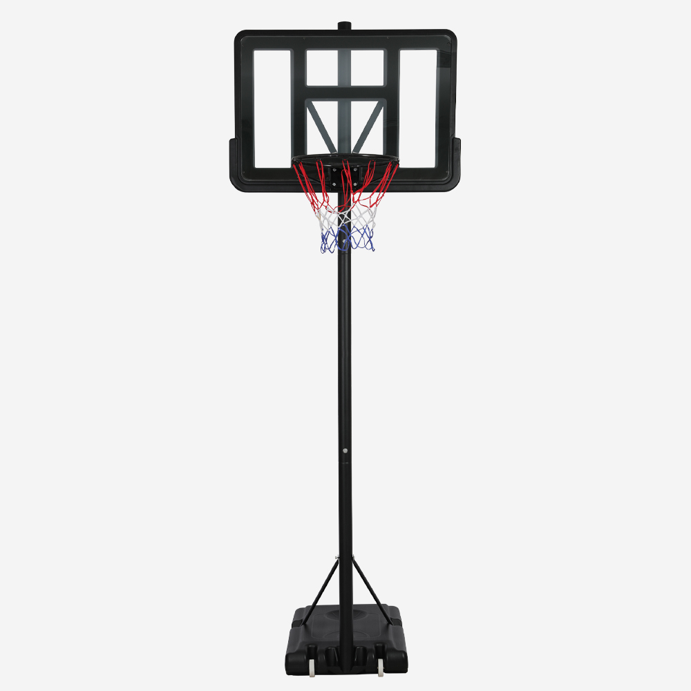 Professional portable basketball hoop adjustable height 250 - 305 cm NY