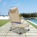Gargano Reclining Deck Chair With Armrests Catalog