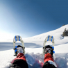 Snowshoes aluminium crampons adjustable poles Everest Sale