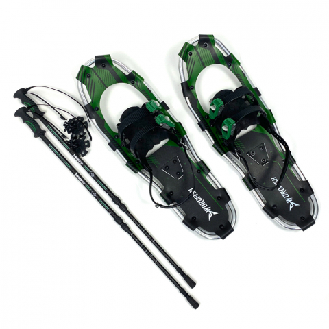 Snowshoes snowshoes steel crampons adjustable poles Annapurna Promotion