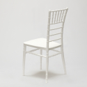 White Vintage Style Chair for Catering Bar Restaurants and Kitchens Chiavarina Offers