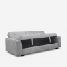 Modern design clic clac 3 seater sofa bed in Verto suede fabric On Sale