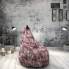 Bean Bag Chair for Indoors and Outdoors Waterproof Made in Italy Summer Camouflage Discounts