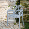 Polypropylene chairs with armrests garden bar Grand Soleil Gruvyer Arm 