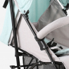 Child's pushchair 15 kg folding reclining backrest 4 wheels Buggago 
