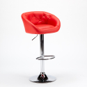 Leatherette barstool for bar and kitchen chesterfield Tucson Design Bulk Discounts