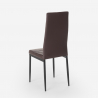 Modern leatherette design upholstered chairs for kitchen dining room restaurant Imperial Dark Choice Of