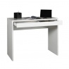 Design rectangular desk 100x40cm with white drawer for office and study Sidus Sale