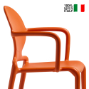Chairs armchairs with armrests modern design for kitchen bar restaurant Scab Gio Arm Sale