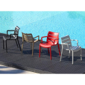 Scab Sunset modern design kitchen garden bar chair with armrests Model