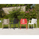 Scab Sunset modern design kitchen garden bar chair with armrests Measures