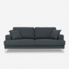 3-seater fabric sofa Scandinavian style for living rooms and lounges Yana Offers