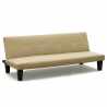 Economical 3-seater leatherette sofa bed Topazio Model