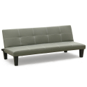 Economical 3-seater leatherette sofa bed Topazio Cheap