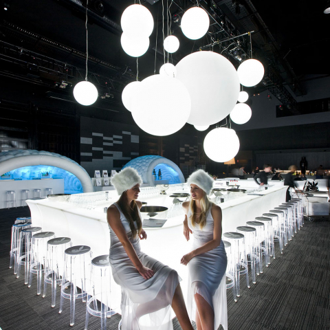 Slide Globo Hanging Spherical Design Ceiling Lamp Promotion