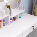 Make-up station round mirror stool bedroom cabinet Babette Catalog