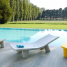 Sunlounger Sunbed Modern Design Polyethylene Garden Pool Slide Low Lita Lounge Cheap
