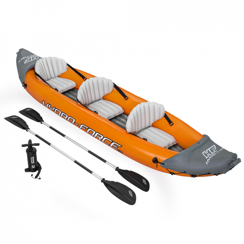 Inflatable Kayak Canoe For 3 Persons Lite Rapid x3 Hydro-Force Bestway 65132 Promotion