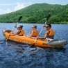 Inflatable Kayak Canoe For 3 Persons Lite Rapid x3 Hydro-Force Bestway 65132 Offers