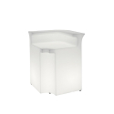 Customizable LED Bar Counter Corner for Cocktail Reception - Slide Break Corner Offers