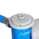Transparent cartridge filter pump for above ground pool Bestway Flowclear 58675 Discounts