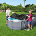 Pool cover for oval Power Steel pool 305x200x84cm Bestway 58424 On Sale