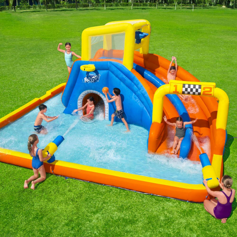 Inflatable children's water playground Super Speedway Bestway 53377 Promotion