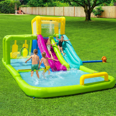 Splash Course inflatable water playground for children with obstacles Bestway 53387 Promotion