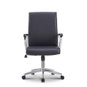 Elegant ergonomic swivel office chair steel leatherette Cursus Offers