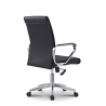Elegant ergonomic swivel office chair steel leatherette Cursus Discounts