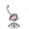 Ergonomic office chair breathable fabric headrest Equilibrium Coral Sale