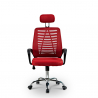 Ergonomic office chair breathable fabric headrest Equilibrium Fire Catalog