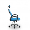 Ergonomic office chair headrest breathable fabric Equilibrium Sky Sale