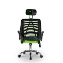 Equilibrium Emerald ergonomic breathable fabric headrest office chair Discounts