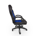 Le Mans Sky leatherette height-adjustable ergonomic sports gaming office chair Sale