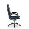 Ergonomic sporty eco-leather height-adjustable gaming office chair Qatar Sky Sale