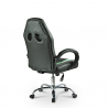 Ergonomic sporty faux leather height-adjustable gaming office chair Qatar Emerald Discounts