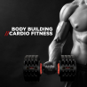 Variable load adjustable weight dumbbell gym cross training 20kg Oonda On Sale