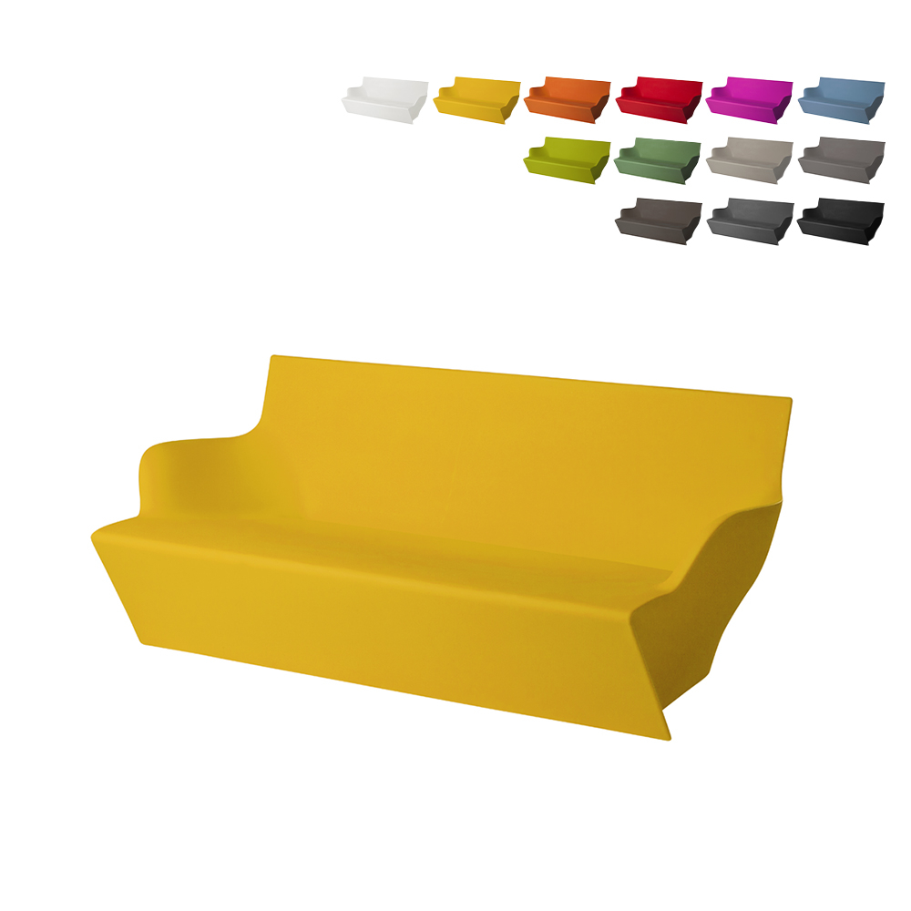 Outdoor garden sofa 2 seater modern Kami Yon Slide Design